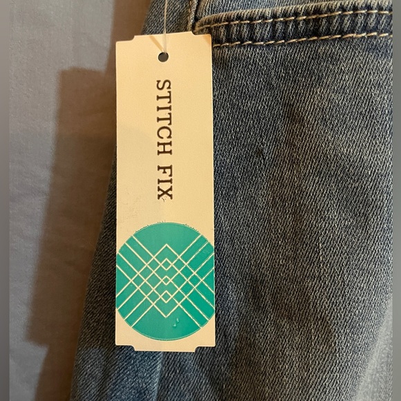 JUSTBLACK Released Hem Light Denim Skirt XL/XXL - Picture 3 of 5